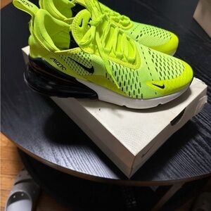 Nike Air Max 270 Volt Black Sneakers